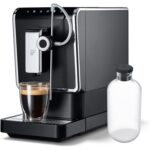 Tchibo Kaffeevollautomat Esperto Pro mit One Touch Funktion für Caffè Crema, Espresso und Milchspezialitäten, Anthrazit - INKLUSIVE Kaffeeprobierset GRATIS