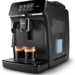 Philips Series 2200 EP2220 Automatische Kaffeemaschine mit Milchaufschäumer 15 bar Matt Black